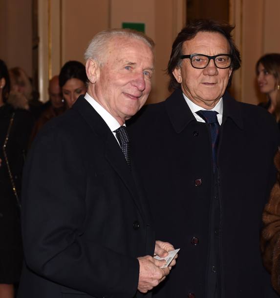 Giovanni Trapattoni, 76 anni, insieme a Roberto Boninsegna, 72. Bozzani